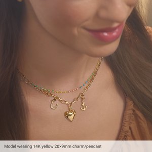 14K Yellow Gold Anchor Charm/Pendant – image 3
