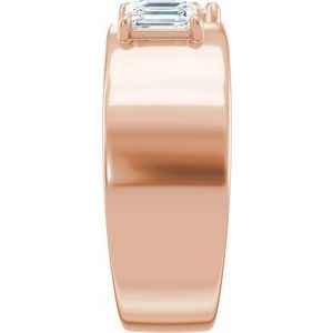 1 1/3 Ctw Lab-Grown Diamond Two-Stone Engagement Ring