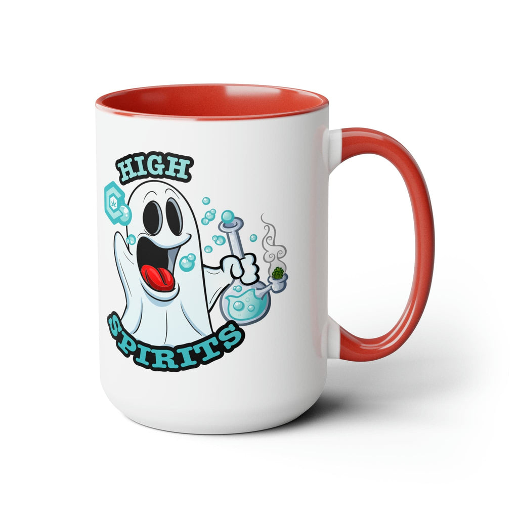 High Spirits Ghost with Bong 15oz Coffee Mug
