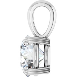 Continuum Sterling Silver 9 mm Round Pendant Mounting – image 5