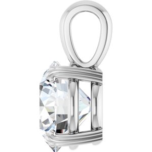 Sterling Silver 11 mm Round Pendant Mounting – image 5
