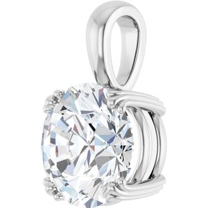 Continuum Sterling Silver 11 mm Round Pendant Mounting – image 3