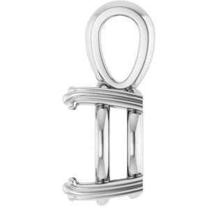 Continuum Sterling Silver 12 mm Round Pendant Mounting – image 6