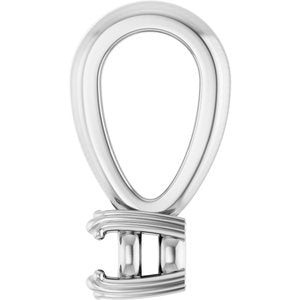 Platinum 3.2 mm Round Pendant Mounting – image 6