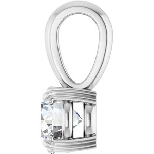 Continuum Sterling Silver 6 mm Round Pendant Mounting – image 5