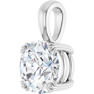 Platinum 10 mm Round Pendant Mounting – image 3