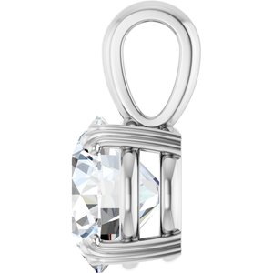 Platinum 10 mm Round Pendant Mounting – image 5