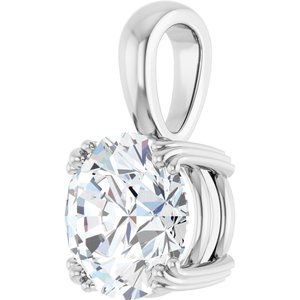 Platinum 9.4 mm Round Pendant Mounting – image 3