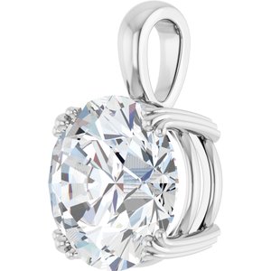 Platinum 13 mm Round Pendant Mounting – image 3