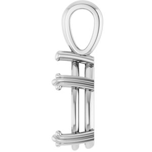 18K White Gold 14x9 mm Pear Pendant Mounting – image 6
