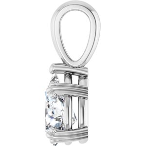 Continuum Sterling Silver 9x6 mm Pear Pendant Mounting – image 5