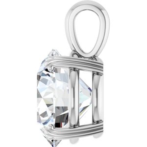 Continuum Sterling Silver 14 mm Round Pendant Mounting – image 5