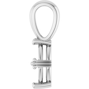 Continuum Sterling Silver 8x4 mm Marquise Pendant Mounting – image 6