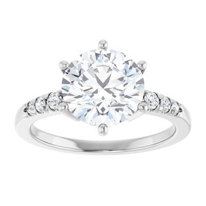 Platinum 8.8 mm Round Ring Mounting – image 5
