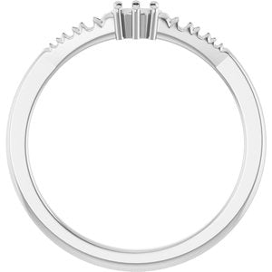 18K White Gold 4x3 mm Oval Ring Mounting – image 4