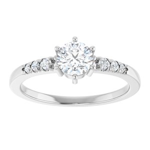 Platinum 5.2 mm Round Ring Mounting – image 5