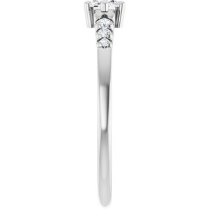 Platinum 6x3.5 mm Marquise Ring Mounting – image 7