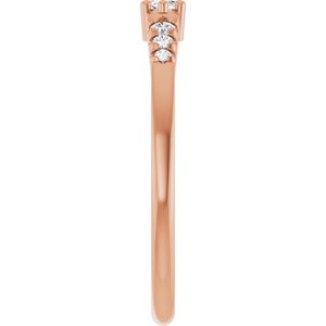 18K Rose Gold 4.25x2.25 mm Marquise Ring Mounting – image 7