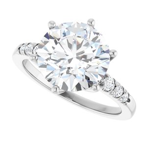 Platinum 10 mm Round Ring Mounting – image 8