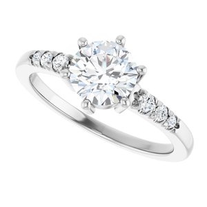 Platinum 6.5 mm Round Ring Mounting – image 8