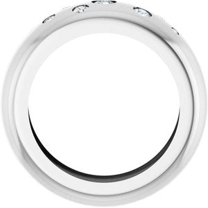 14K White Gold 1/5 CTW Natural Diamond Ring Size 4 – image 2
