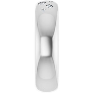 14K White Gold 1/5 CTW Lab-Grown Diamond Ring Size 8 – image 4