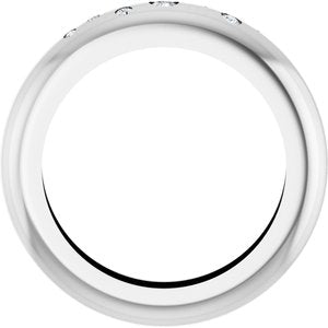 14K White Gold .08 CTW Lab-Grown Diamond Ring Size 5.5 – image 2