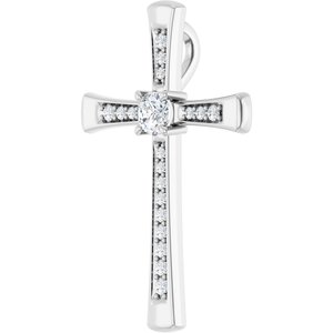 Continuum Sterling Silver 3.5 mm Round Pendant Mounting – image 3