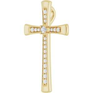 10K Yellow Gold 2 mm Round Pendant Mounting – image 3