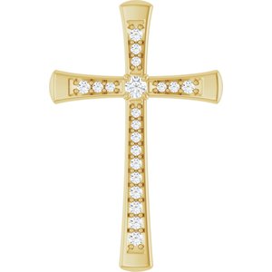 10K Yellow Gold 2 mm Round Pendant Mounting
