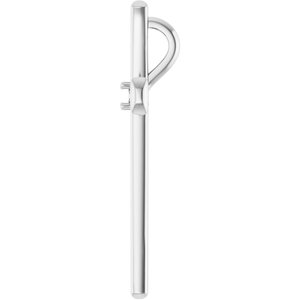 14K White Gold 2 mm Round Pendant Mounting – image 6