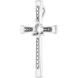 Continuum Sterling Silver 6x4 mm Pear Pendant Mounting – image 4