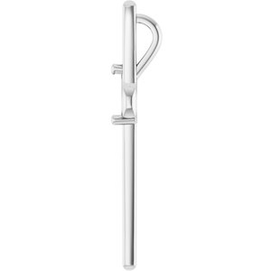 Sterling Silver 6x4 mm Pear Pendant Mounting – image 6