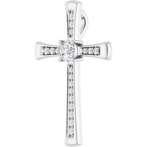 Continuum Sterling Silver 4.1 mm Round Pendant Mounting – image 3