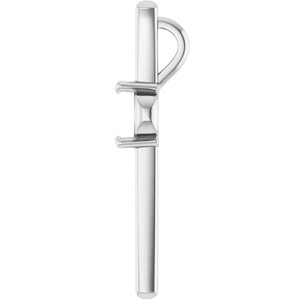 Continuum Sterling Silver 8 mm Round Pendant Mounting – image 6