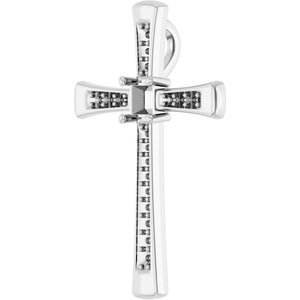 Platinum 3x3 mm Square Pendant Mounting – image 4