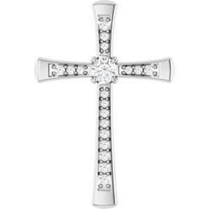 Platinum 3.2 mm Round Pendant Mounting