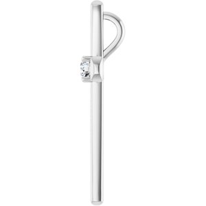 Platinum 3.2 mm Round Pendant Mounting – image 5