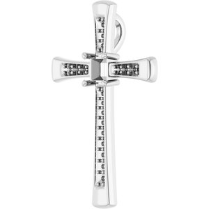 10K White Gold 3.25x3.25 mm Square Pendant Mounting – image 4