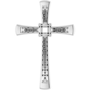 Continuum Sterling Silver 2.75x2.75 mm Square Pendant Mounting – image 2