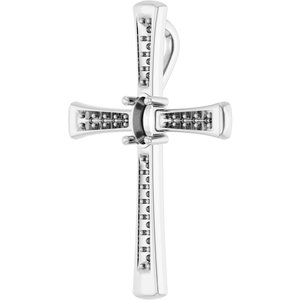 10K White Gold 5x3 mm Oval Pendant Mounting – image 4