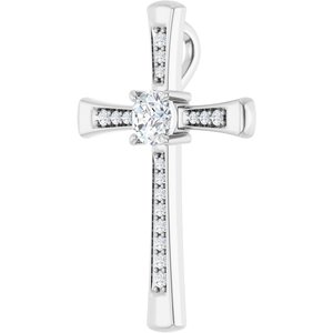 Continuum Sterling Silver 4.8 mm Round Pendant Mounting – image 3