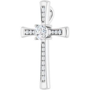 Platinum 5.2 mm Round Pendant Mounting – image 3
