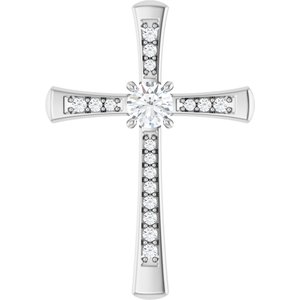 Continuum Sterling Silver 4.4 mm Round Pendant Mounting