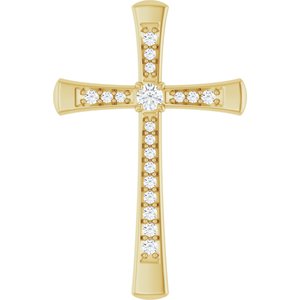 14K Yellow Gold 2.25 mm Round Pendant Mounting