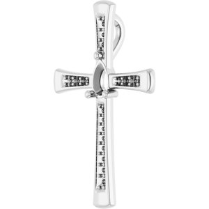 Platinum 5x3 mm Pear Pendant Mounting – image 4