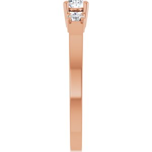 18K Rose Gold 4.5x3.5 mm Oval Ring Mounting – image 7