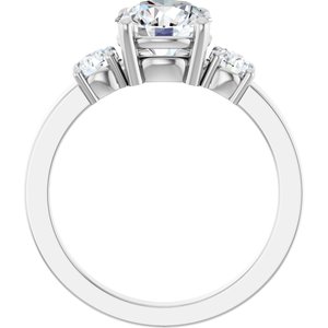 Platinum 7.4 mm Round Ring Mounting – image 3