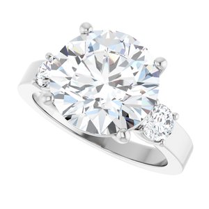 Platinum 11 mm Round Ring Mounting – image 8