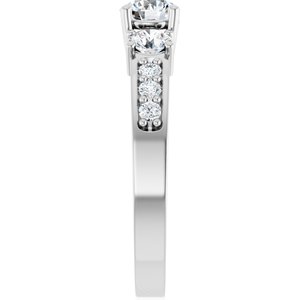Platinum 4.8 mm Round Ring Mounting – image 7
